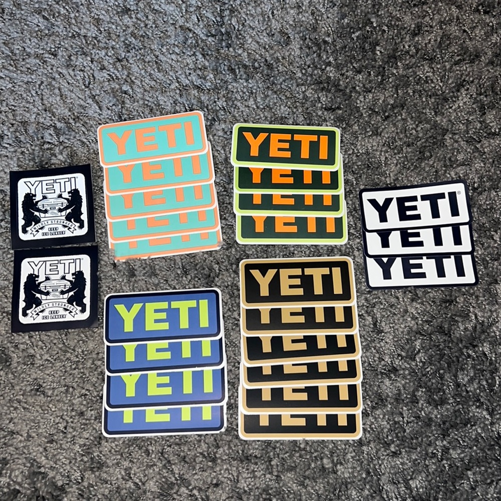 Yeti stickers💜💜